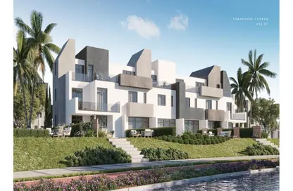 تاون هاوس - 3 غرف نوم - 3 حمامات للبيع في ريفرز - مدينة زايد الجديدة - الشيخ زايد - الجيزة