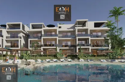 Apartment - 3 Bedrooms - 1 Bathroom for sale in Magawish Resort - Hurghada Resorts - Hurghada - Red Sea