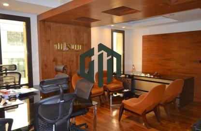 Office Space - Studio - 2 Bathrooms for rent in Bank Center Street - South Teseen St. - The 5th Settlement - New Cairo City - Cairo