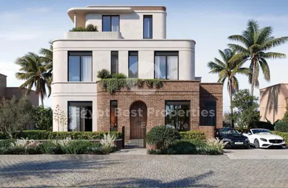Villa - 7+ Bedrooms - 7+ Bathrooms for sale in Crescent Walk - 5th Settlement Compounds - The 5th Settlement - New Cairo City - Cairo