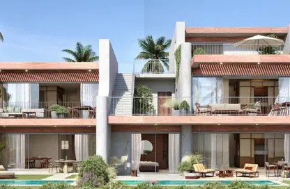 Twin House - 4 Bedrooms - 4 Bathrooms for sale in Ramla Lakeside - Qesm Ad Dabaah - North Coast