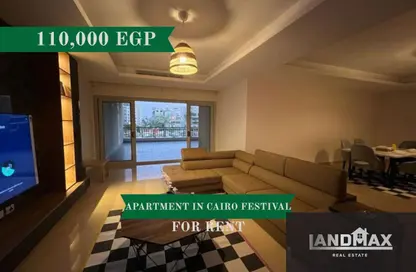 Apartment - 2 Bedrooms - 2 Bathrooms for rent in Cairo Festival City - North Investors Area - New Cairo City - Cairo