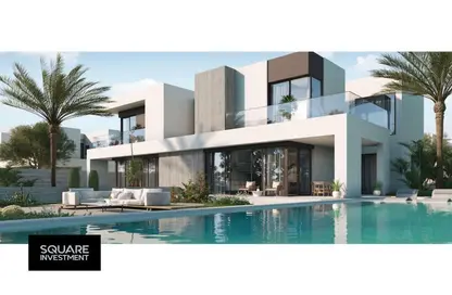 Twin House - 5 Bedrooms - 3 Bathrooms for sale in Solana - New Zayed City - Sheikh Zayed City - Giza