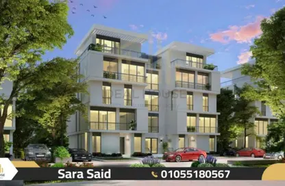 دوبلكس - 5 غرف نوم - 4 حمامات للبيع في بالم هيلز - كمبوندات الاسكندرية - الاسكندرية