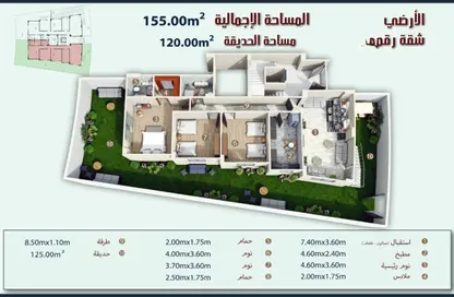 Apartment - 3 Bedrooms - 3 Bathrooms for sale in The 5th Settlement - New Cairo City - Cairo