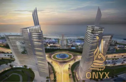 Apartment - 1 Bedroom - 1 Bathroom for sale in The Gate Towers - New Alamein City - Al Alamein - North Coast Apartment - 1 Bedroom - 1 Bathroom for sale in The Gate Towers - New Alamein City - Al Alamein - North Coast