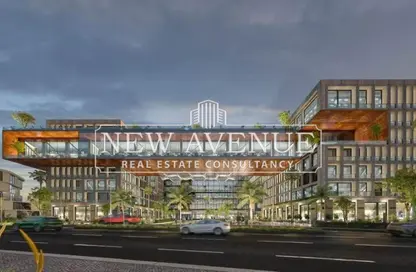 Office Space - Studio - 1 Bathroom for sale in New Cairo Centre - North Teseen St. - The 5th Settlement - New Cairo City - Cairo