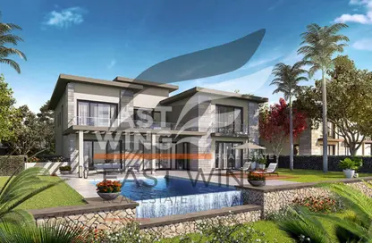 Villa - 4 Bedrooms - 7 Bathrooms for sale in Swan Lake Residence - 5th Settlement Compounds - The 5th Settlement - New Cairo City - Cairo
