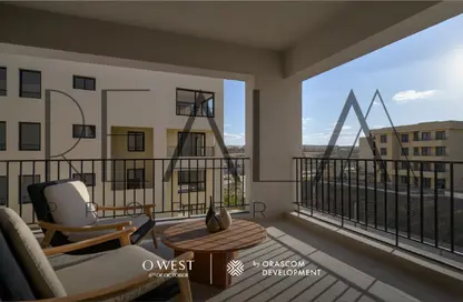 Apartment - 1 Bedroom - 2 Bathrooms for sale in New Giza - Cairo Alexandria Desert Road - 6 October City - Giza