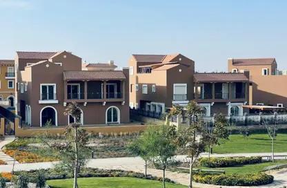 منزل مزدوج - 4 غرف نوم - 5 حمامات للايجار في هايد بارك - مدينة القاهرة الجديدة - القاهرة