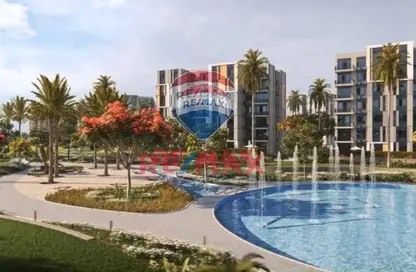 Apartment - 2 Bedrooms - 2 Bathrooms for sale in HAP Town - Mostakbal City Compounds - Mostakbal City - Future City - Cairo