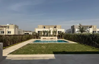 منزل مزدوج - 4 غرف نوم - 4 حمامات للايجار في بالم هيلز بالم فالي - محور 26 يوليو - مدينة 6 أكتوبر - الجيزة
