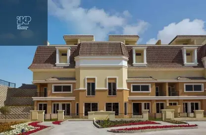 Townhouse - 3 Bedrooms - 3 Bathrooms for sale in Sarai - Mostakbal City Compounds - Mostakbal City - Future City - Cairo