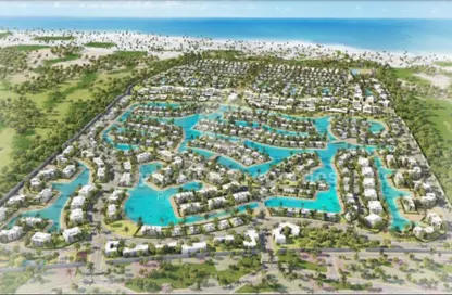 Chalet - 2 Bedrooms - 2 Bathrooms for sale in Ramla Lakeside - Qesm Ad Dabaah - North Coast