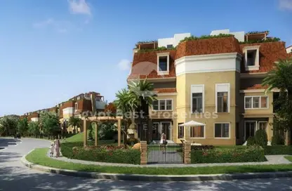 Townhouse - 3 Bedrooms - 3 Bathrooms for sale in Sarai - Mostakbal City Compounds - Mostakbal City - Future City - Cairo