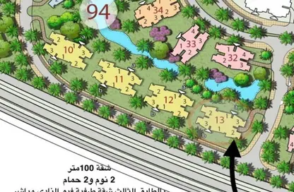 شقة - 2 غرف نوم - 2 حمامات للبيع في پريڤادو - مدينتي - القاهرة