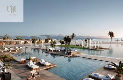 Duplex - 2 Bedrooms - 2 Bathrooms for sale in June - Ras Al Hekma - North Coast