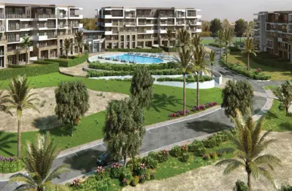 Apartment - 3 Bedrooms - 3 Bathrooms for sale in The Fourteen Golf Residences - Uptown Cairo - Mokattam - Cairo