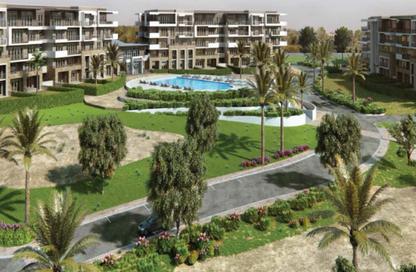 Apartment - Studio - 1 Bathroom for sale in The Fourteen Golf Residences - Uptown Cairo - Mokattam - Cairo