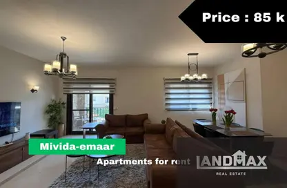 Apartment - 3 Bedrooms - 3 Bathrooms for rent in Mivida - 5th Settlement Compounds - The 5th Settlement - New Cairo City - Cairo