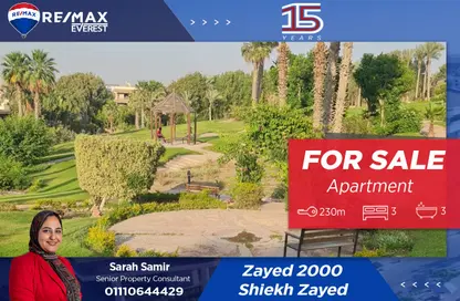 Apartment - 4 Bedrooms - 3 Bathrooms for sale in Zayed 2000 - 4th District - Sheikh Zayed City - Giza