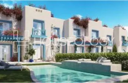 Twin House - 3 Bedrooms - 3 Bathrooms for sale in Mountain View - Ras Al Hekma - North Coast