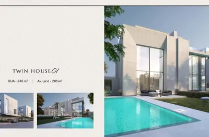 Villa - 3 Bedrooms - 3 Bathrooms for sale in VAHA by Alkarma Developments - New Zayed City - Sheikh Zayed City - Giza