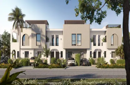 تاون هاوس - 3 غرف نوم - 4 حمامات للبيع في أو ويست - كمبوندات 6 أكتوبر - مدينة 6 أكتوبر - الجيزة