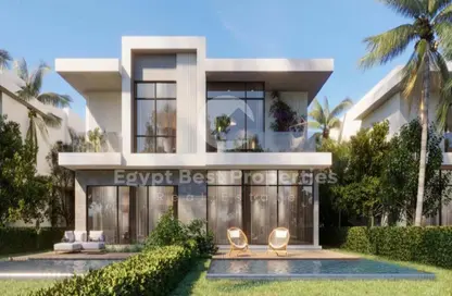 Twin House - 3 Bedrooms - 5 Bathrooms for sale in Azha North - Ras Al Hekma - North Coast