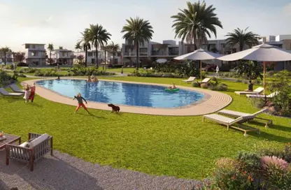 Chalet - 2 Bedrooms - 2 Bathrooms for sale in Silver Sands - Qesm Marsa Matrouh - North Coast