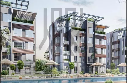 Apartment - 2 Bedrooms - 3 Bathrooms for sale in Aljazi Marriott Residences - Mohamed Naguib Axis - North Investors Area - New Cairo City - Cairo