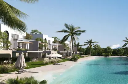Chalet - 3 Bedrooms - 2 Bathrooms for sale in Ramla Lakeside - Qesm Ad Dabaah - North Coast