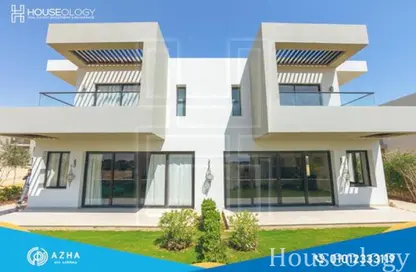 Twin House - 4 Bedrooms - 5 Bathrooms for sale in Azha - Al Ain Al Sokhna - Suez