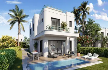 Villa - 4 Bedrooms - 5 Bathrooms for sale in June - Ras Al Hekma - North Coast