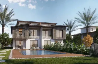 منزل مزدوج - 5 غرف نوم - 5 حمامات للبيع في كريك تاون - التجمع الاول - مدينة القاهرة الجديدة - القاهرة