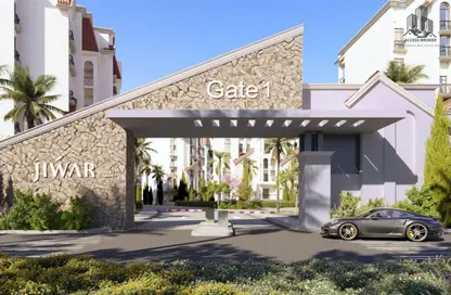 Apartment - 1 Bedroom - 1 Bathroom for sale in Jiwar - The 6th Settlement - New Cairo City - Cairo