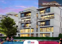Apartment - 4 Bedrooms - 4 Bathrooms for sale in Palm Hills - Alexandria Compounds - Alexandria