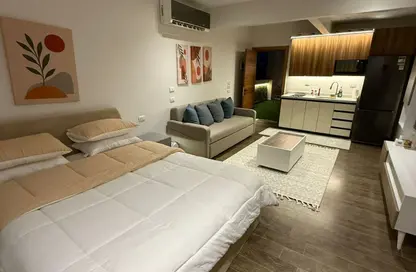 Apartment - Studio - 1 Bathroom for rent in Street 17 - District 1 - The 5th Settlement - New Cairo City - Cairo