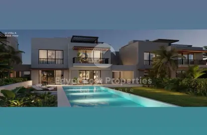 Twin House - 3 Bedrooms - 3 Bathrooms for sale in O West - 6 October Compounds - 6 October City - Giza