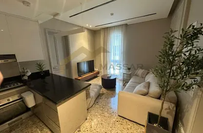 شقة - غرفة نوم - 2 حمامات للايجار في الجازي مول - المستثمرين الشمالية - مدينة القاهرة الجديدة - القاهرة