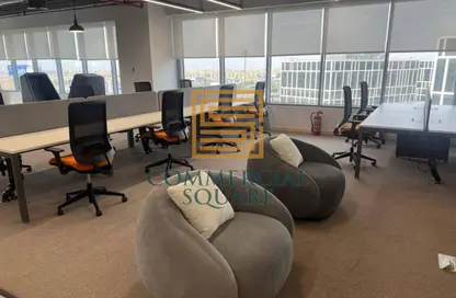 Office Space - Studio - 6 Bathrooms for rent in Cairo Festival City - North Investors Area - New Cairo City - Cairo
