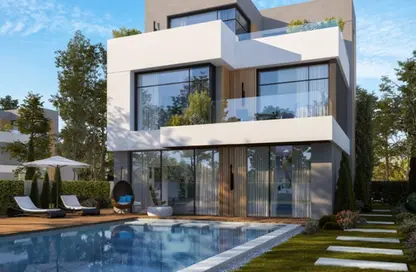 Villa - 5 Bedrooms - 5 Bathrooms for sale in Lugar - New Zayed City - Sheikh Zayed City - Giza