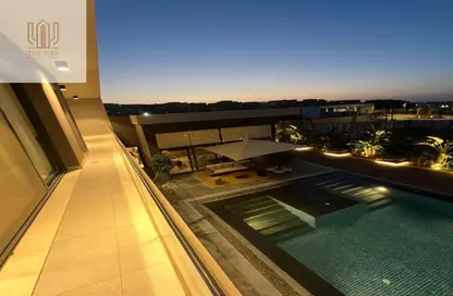 Villa - 5 Bedrooms - 5 Bathrooms for sale in Palm Hills Golf Extension - Al Wahat Road - 6 October City - Giza