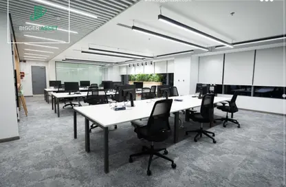 Office Space - Studio - 2 Bathrooms for rent in Cairo Festival City - North Investors Area - New Cairo City - Cairo