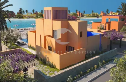 منزل مزدوج - 3 غرف نوم - 3 حمامات للبيع في نورث باي - الجونة - الغردقة - محافظة البحر الاحمر