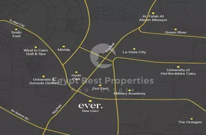 Apartment - 1 Bedroom - 2 Bathrooms for sale in Ever New Cairo - 5th Settlement Compounds - The 5th Settlement - New Cairo City - Cairo