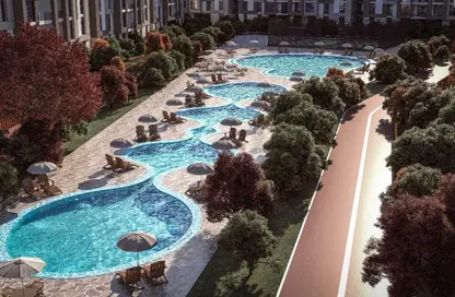 Apartment - 3 Bedrooms - 2 Bathrooms for sale in Calma - Hadayek October - 6 October City - Giza Apartment - 3 Bedrooms - 2 Bathrooms for sale in Calma - Hadayek October - 6 October City - Giza