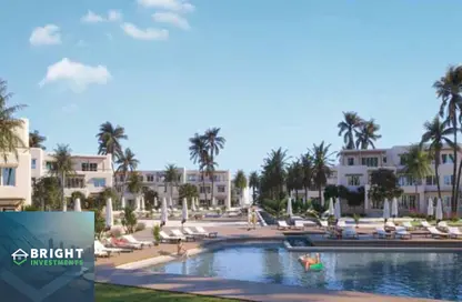شقة - 3 غرف نوم - 3 حمامات للبيع في هاسيندا ويست - راس الحكمة - الساحل الشمالي