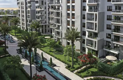 Apartment - 2 Bedrooms - 1 Bathroom for sale in Bleu Vert - New Capital Compounds - New Capital City - Cairo
