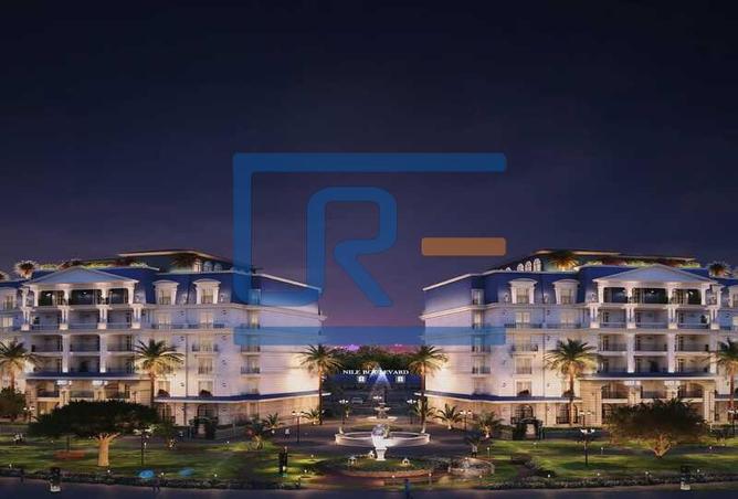 Apartment - 3 Bedrooms - 2 Bathrooms for sale in Nile Boulevard - New Cairo City - Cairo